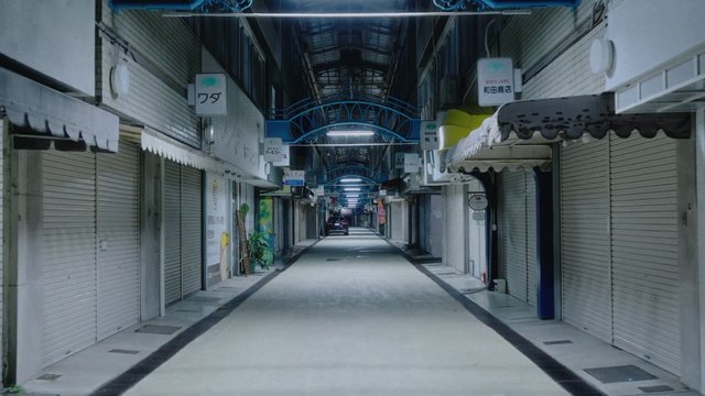 Quiet Street View of Nakadonya-machi